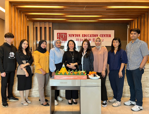 Grand opening of the Pluit branch of Newton Education Center in North Jakarta